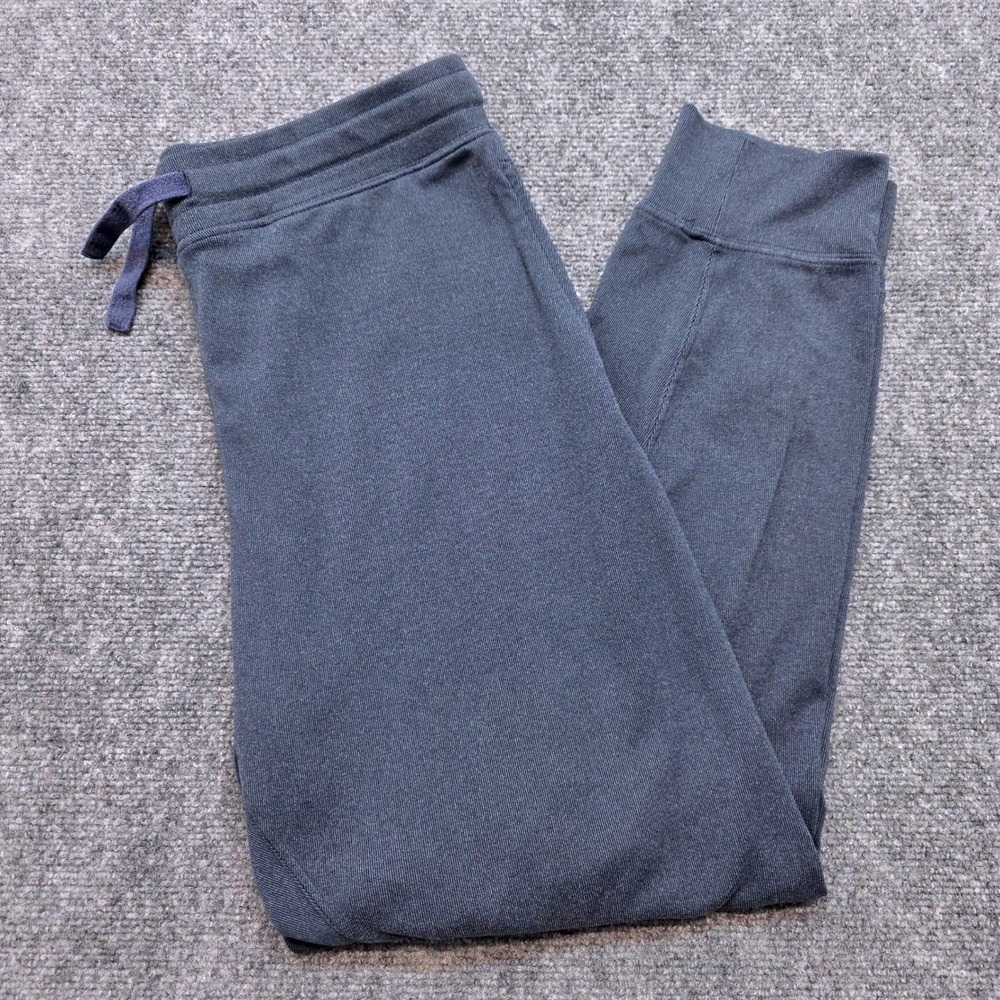 Jachs New York Men's Large Blue Heathered Drawstring Joggers Sweatpants 1623653